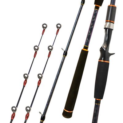 China Carbon XDL Hot selling 3.02m high carbon fiber carp 2 tips wholesale price Fuji Parts feeder fishing rod blank for sale