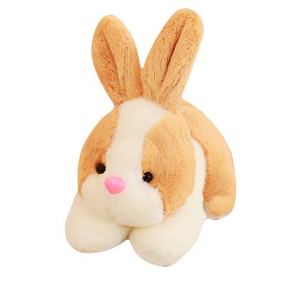 China Cute Stuffed Plush Toy Kids Toy Gift Stuffed Pink Purple Green and Orange Rabbit Toy Doll Kids Birthday Gift for sale