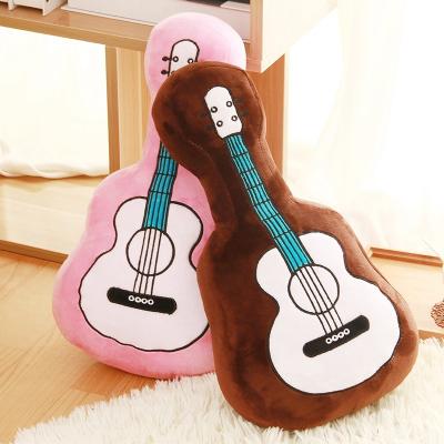 Chine SLEEP design simulation musical instrument plush toy cotton plush brown new stuffed toy guitar plush toy à vendre