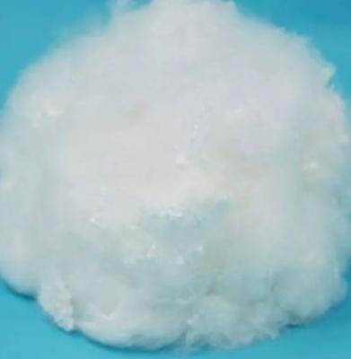 China Anti-deformation 1.2d 1.5d Polyester Staple Fiber Semi Dull Spinning Fiber for sale