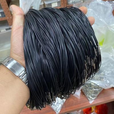 China Wholesale High Quality Black Purple Green Red 4mm Blue Waxed Rope 1mm 1.5mm 2mm 2.5mm 3mm Waxed Rope Wax String Necklace For Jewelry for sale