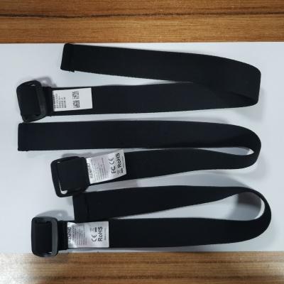 China Durable Custom Black 30mm Adjustable Elastic Band Strap For Eye Massager for sale