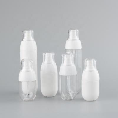 China Factory Direct Selling New 30ml 50ml 100ml PETG Spray Bottle Emulsion Cosmetic U Bottle Portable Cosmetic Dispenser Bottle for sale