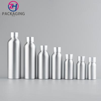 China ZH Personal Skin Care Packaging Factory Direct Sale 40ml 50ml 100ml 120ml 150ml 200ml 250ml Cosmetic Lotion Bottle Metal Aluminum Container for sale