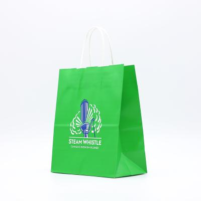 China Biodegradable Fine Quality Kraft Paper Bag For Paper Carry Bag for sale