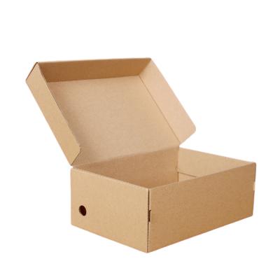 China Recycled Materials HDPK 2022 Customizable Shoe Box Outer Packaging for sale