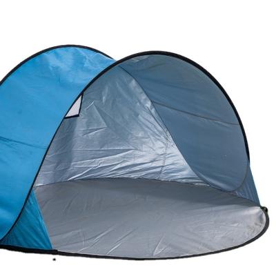 China Camouflage Hot Automatic Easy Up Play Beach Tent / Field Out Door Sunshade Picnic Tent for sale