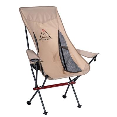 China Modern Modern Folding Chair With Arm Support Camping Chairs Outdoor Portable Ultralight Beach Chair for sale