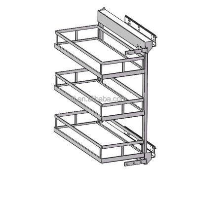 China Hot Selling Convenient Kitchen Storage Supplier Factory Side Storage Basket for sale