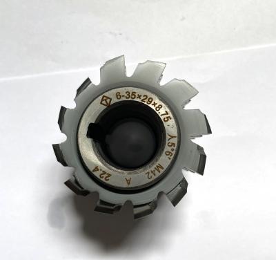 China Free Samples Gear and Spline China Supplier Rectangular Gear Hob Cutter M9 Spline Shank Gear Hob for sale