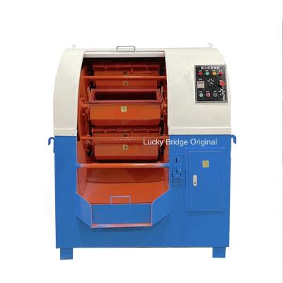 China Deburring EB120Ltrs 4.2Cuft MFI Advanced HZ-120 Cast Aluminum Parts Finish Polish Centrifugal Paver Barrel Deburring Machine for sale