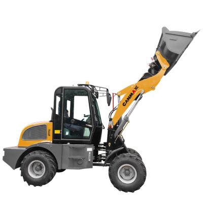 China Construction worksÂ   China top brand 1.5ton compact snow blade wheel loader CM915 in best current price for sale for sale