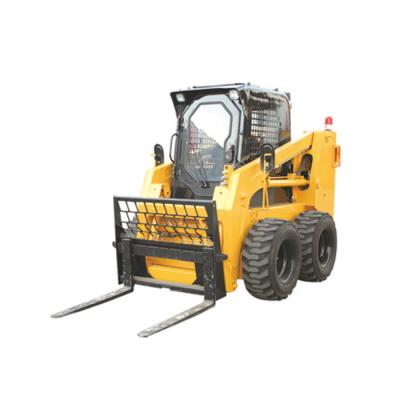 China Construction worksÂ   CSS750 Skid Steer Loader Factoroy Price With Paddle Fork Attachments Hot Sale for sale