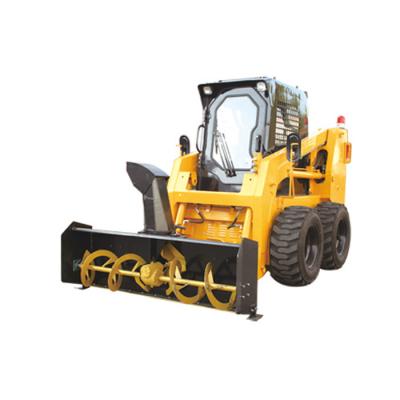 China Construction worksÂ   CSS550 small hot electric skid steer loader with snow plow for sale from china for sale