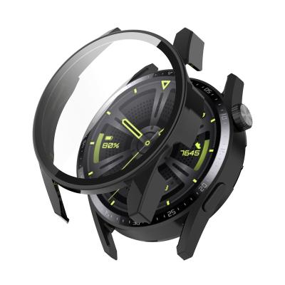 China All Included Luxury Full Cover Protective Case For Huawei Watch GT3 42mm Case PC+glass 46mm Integrated Watch Case 46mm Integrated Watch Cover for sale