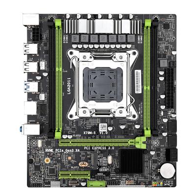 China X79M-S 2.0 M-ATX Desktop/Server Motherboard with USB2.0 PCI-E NVME M.2 SSD Support PC Memory/CCE and Xeon LGA 2011 Processor for sale