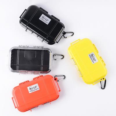 China Outdoor EDC Case with Hang Buckle Shockproof Waterproof Survival Tool Box TOOL192 for sale