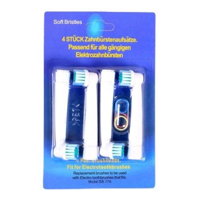 China Hotel Wholesale SB-17A Toothbrush Heads For Different Brand Electric Toothbrush Models for sale