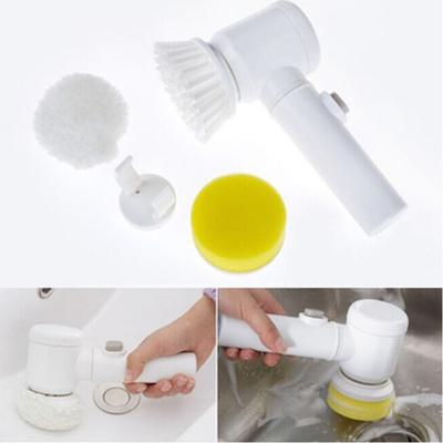 China Wholesale Viable 5 in 1 Electric Tub Kitchen Household Cleaning Brush for sale