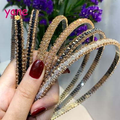 China High quality fashion trendy hot sale new style faux stone headband for sale