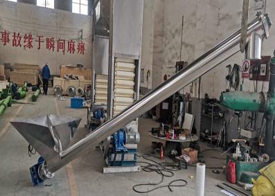 China 2024 New Design Hopper Auger Conveyor for Silo Cement en venta