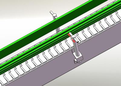 China Zzgenerate Cosmetic Industry Slat Chain Conveyor for Conveying en venta