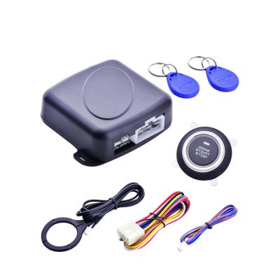 China Keyless Start Stop Engine Start System One Push Button Engine Start Entry Car Alarm System for sale