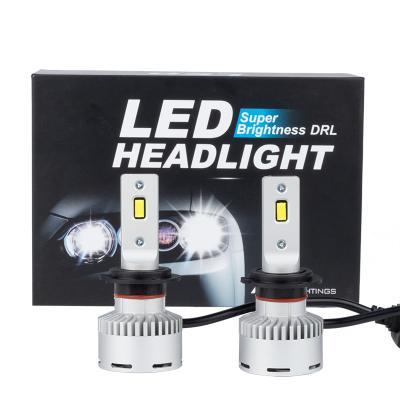 China New Arrival Universal High Power Car LED Headlight Car LED Light H1 H3 H4 H7 9005 9006 for sale