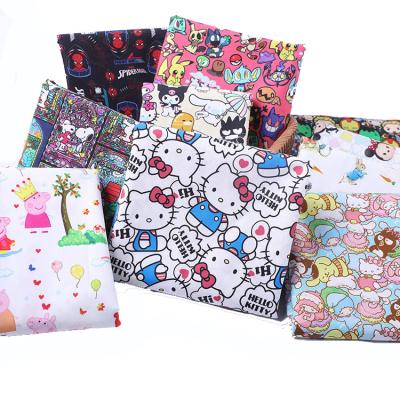 China Blackout Cartoon Digital Printing Baby Cotton Fabric Custom 100% Textile Fabrics for sale