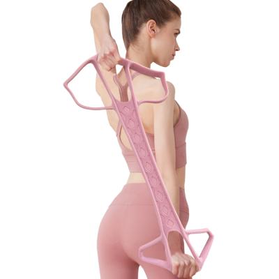 China Durable Multifunctional Home Fitness Equipment Yoga Sit Up Fitness Device Adjustable Pilates Bungee Stretch Rope Tension Pedal Tension Pedal Bungee Band for sale