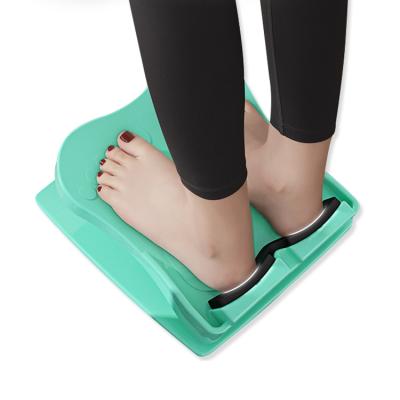 China Durable Thin Panel Leg Stretch Oblique Pedal Holding Stretcher Bendable Slim Fitness Calf Equipment Plastic Panel Stretcher for sale