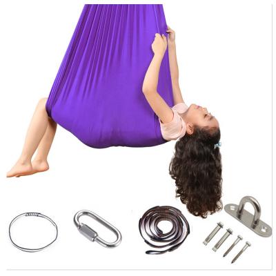 China 1.5M Standard Set Indoor Yoga Hammock Strong Therapy Swing With Children And Teens Special Needs for sale