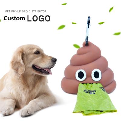 China Funny Design Pet Poop Bag Dispenser Pet Poop Bag Poop Bags Outdoor Dispenser For Roll Bag for sale