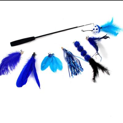 China Viable Pet Fit for Life Feather Puzzle and Test Program for Cat and Kitten - Cat Toy Interactive Cat Wand for sale