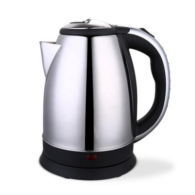 China 360 Degree Home Appliances Electric Kettle Low Rotation Stainless Steel Electric Kettle Portable Kettle 1.8L for sale