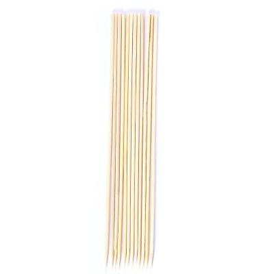 China China Suppliers Easily Cleaned Round Wooden Skewers Bamboo Sticks For Barbecue for sale