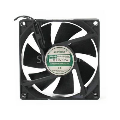 China Factory 110V AC 80X80X25mm Silent Fan Super Low Amp 80mm Axial Fan for sale