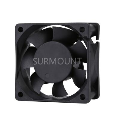 China Factory 60X60X25Mm 6025 Computer Pwm AC 120V 220V Axial Fan Fan for sale