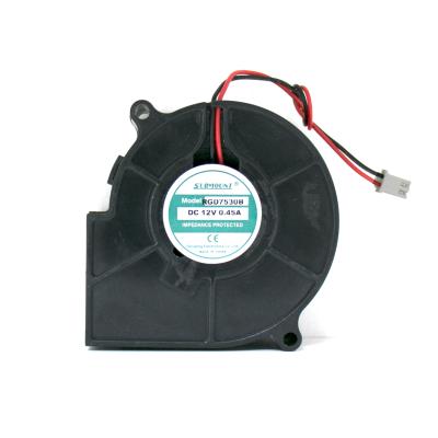 China Factory direct sale 75x75x30mm DC motor fan brushless centrifugal blower for sale