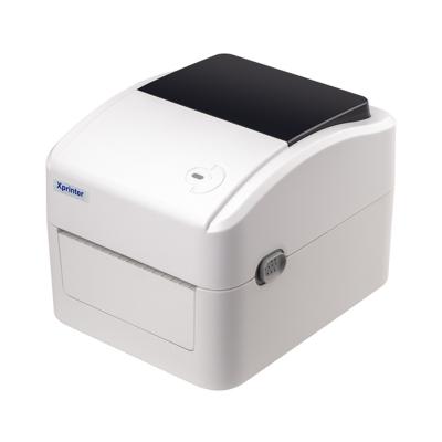 China White Xprinter 420B USB Label Printer 108mm Max Width Direct Thermal Barcode for Printing Shipping Label 100*100 /150mm for sale