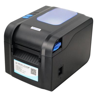 China Direct Thermal Barcode Printer XP-370B Desktop Printer Barcode Label Printer in Supermarket Warehouse Cafe Shop for Windows/Linux for sale