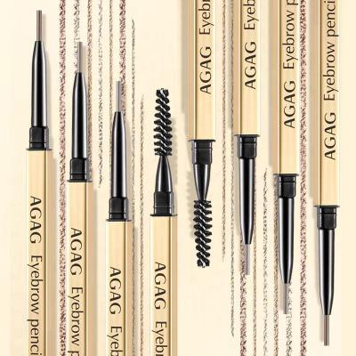 China Factory Wholesale Waterproof Eyebrow Pencil Long Lasting Eyebrow Pencil With Brush for sale