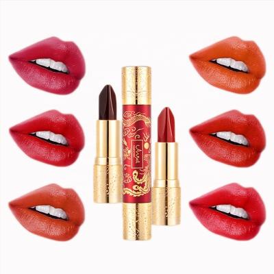 China Sunscreen Factory Hot Selling 6 Color In 1 Nude Lipstick Makeup Vegan Popular Waterproof Porcelain Red Lipstick for sale