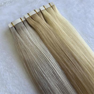 China Silky Straight Wave 12A Virgin Russia Grade Double Drawn Cuticle Aligned Hair Band In Hair Extensions Hair Wholesale for sale