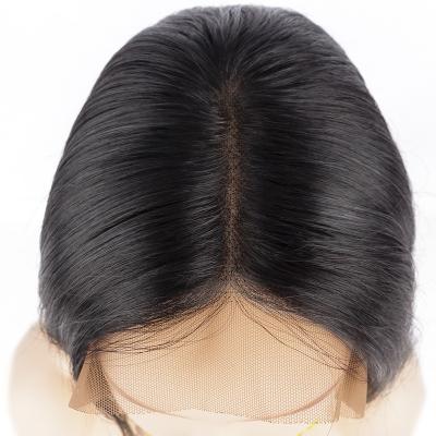 China 30 40inch HD Lace Front Wig Soft Smooth Thick Shedding Brazilian Virgin Unprocessed Pre Pluck Straight Hair 180% Density Hair 13x6 for sale