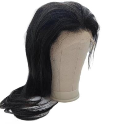 China Hot Selling Raw Barely Shedding Soft Thick Smooth Virgin Lace Wigs HD Transparent Headband Lace Wigs Cuticle Aligned Straight Wave 13*6 Lace for sale