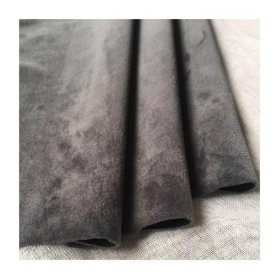 China Wholesale High Quality Memory Polyester Sofa Upholstery Fabric / Velvet Fabric for sale