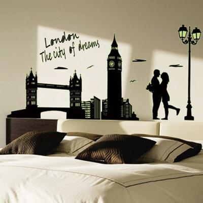 China WALL STICKER Newcomer Bedroom Decor Glow in the Dark Wall Sticker for sale