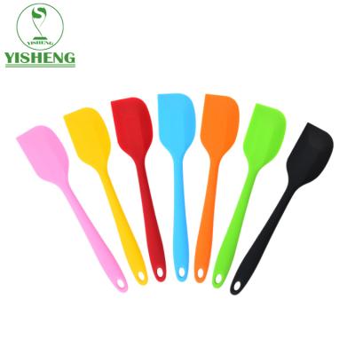 China Wholesale Viable Silicone Baking Tools Silicone Spatula Kitchen Silicone Spatula Cake Spatula for sale