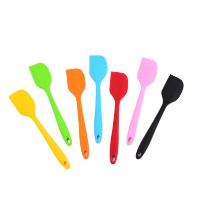 China Viable Baking Tools Espatula De Silicone Cream Cake Spatula Silicone Cake Spatula for sale